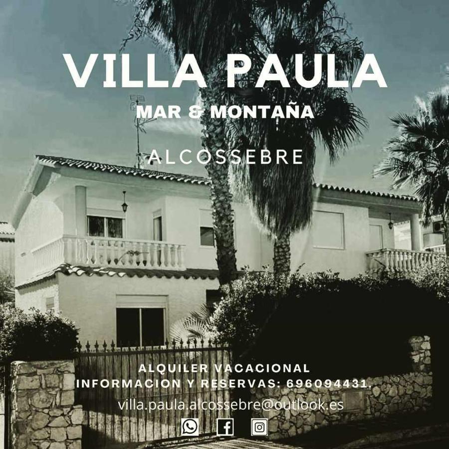 Villa Paula Alcossebre Mar Y Montana Kültér fotó